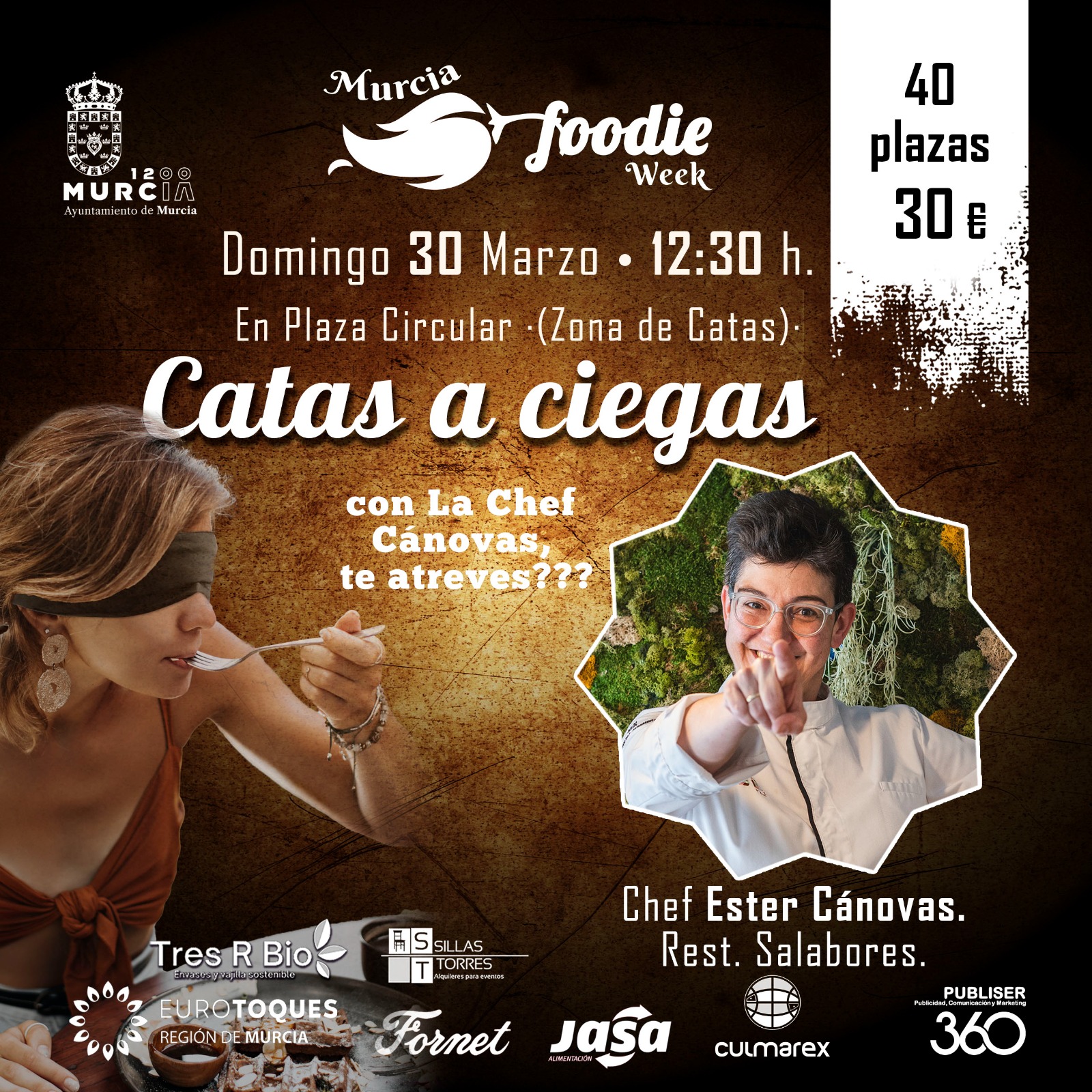 CATA A CIEGAS. ESTER CANOVAS. RESTAURANTE SALAVORES