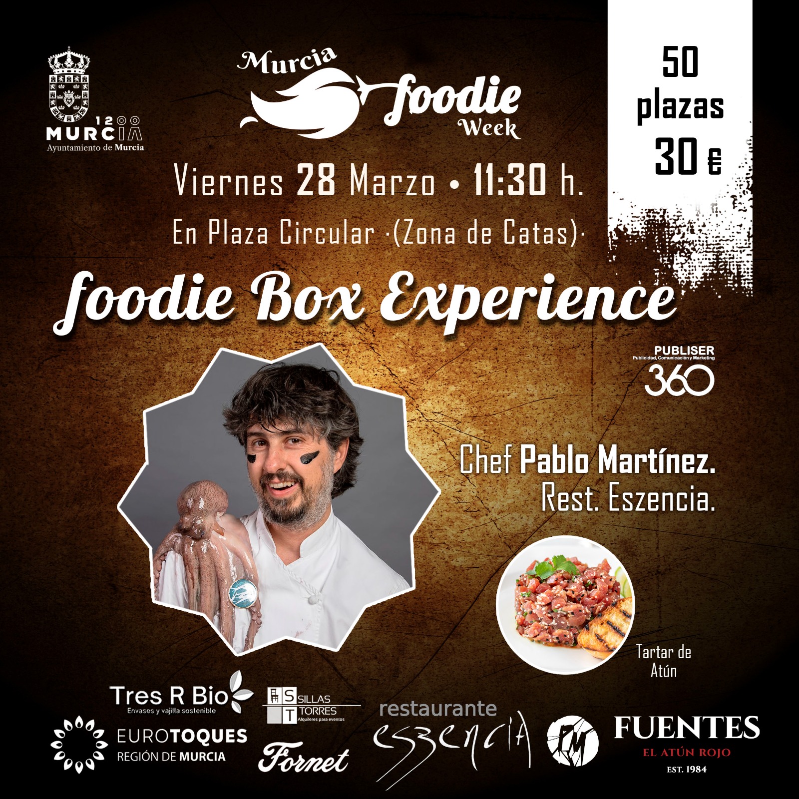 FOODIE BOX EXPERIENCE. PABLO MARTÍNEZ, RTE. ESZENCIA